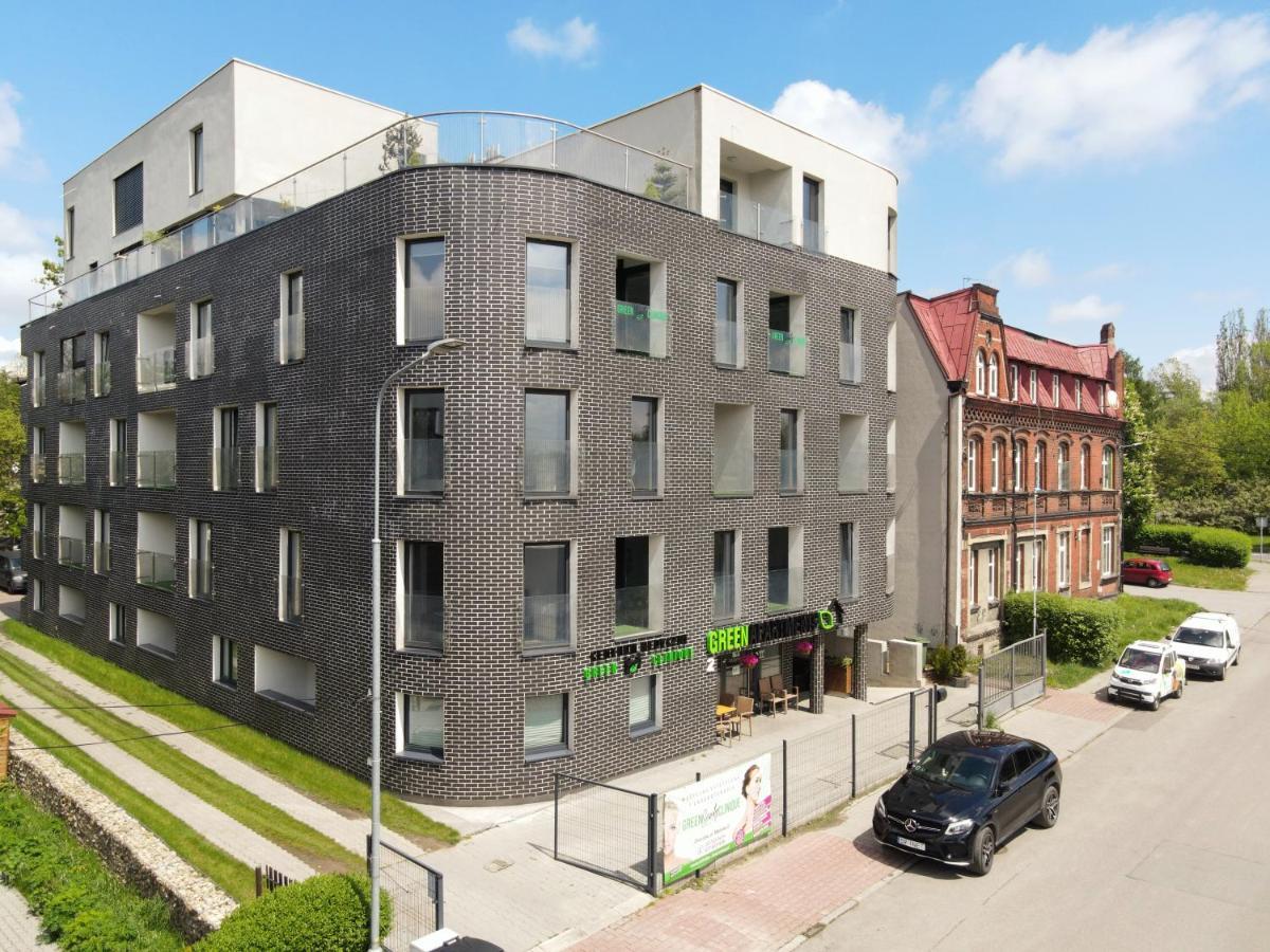 Zielone Apartamenty Katowice คอร์ซุฟ ภายนอก รูปภาพ